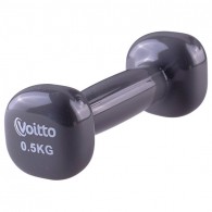 Гантель для фитнеса виниловая квадратная Voitto 0,5 кг